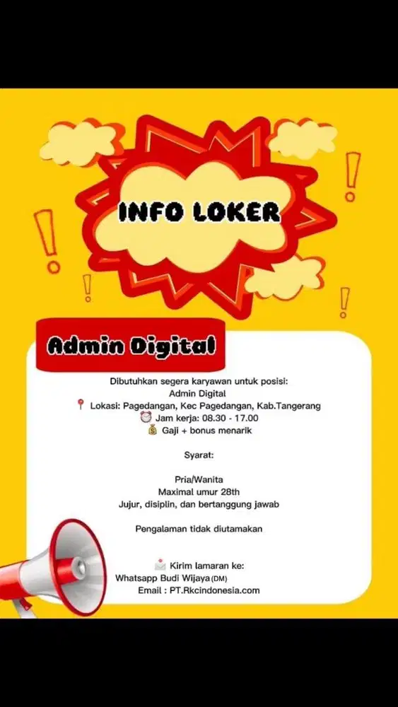 Admin digital marketting