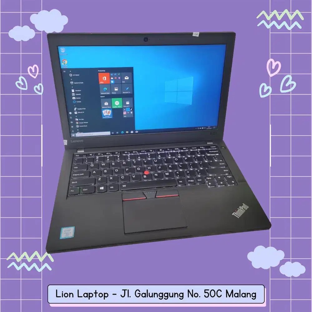 RAM 8GB SSD 256GB Core i7 DDR4 Lenovo Thinkpad X260 [15|10]