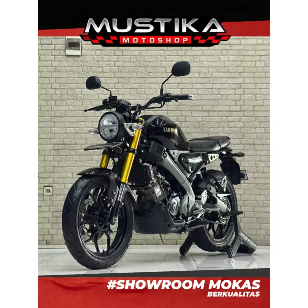 Perfect Condition!!Yamaha XSR 2024 Plat Jatim Black Mulus-Mustika