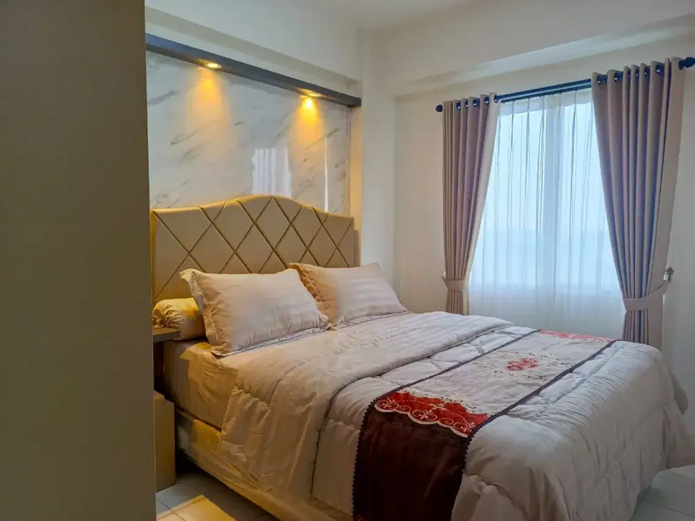 Disewakan 1 bulan2BR Apartemen Podomoro Golf View Tower Balsa