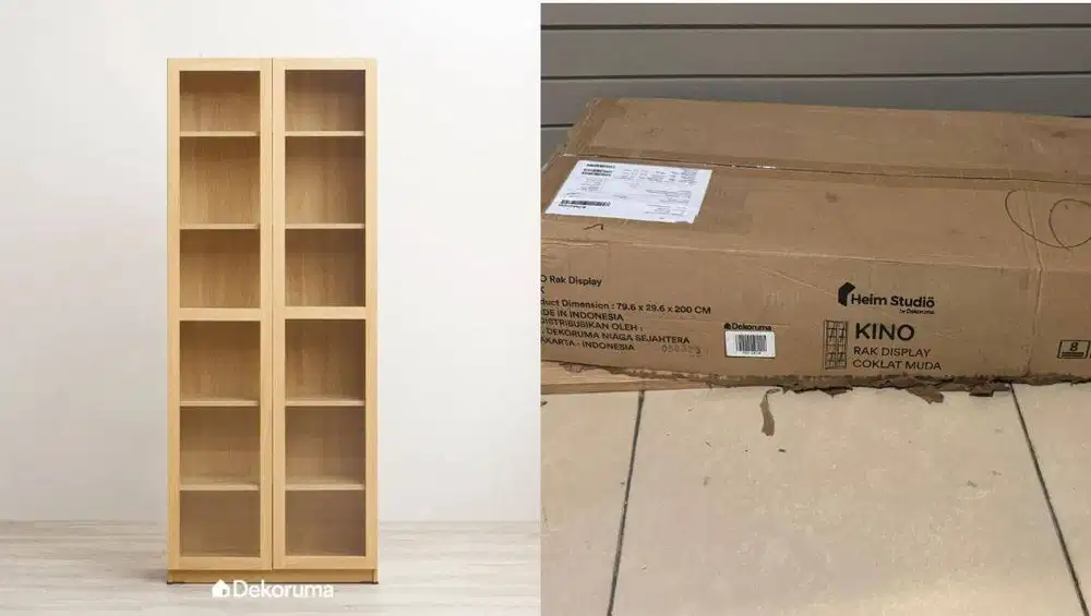 Kino Rak Display Coklat Muda (NRA-390054) (I-841936)