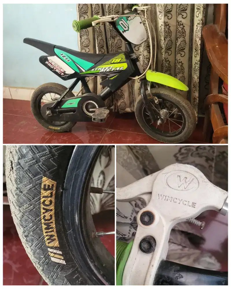 Sepeda Anak Wimcycle Mobby Original Murah