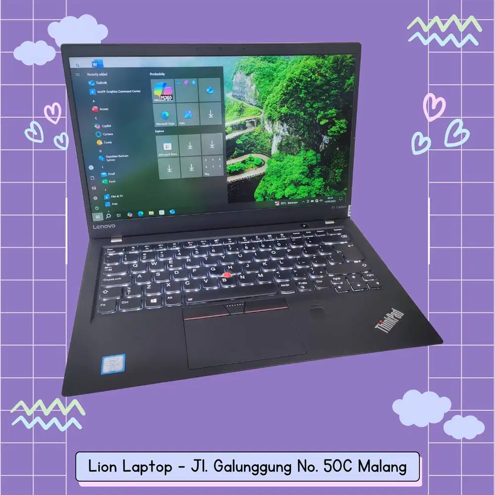 Thinkpad X1 Carbon Slim Core i5 8/256 [15|10]