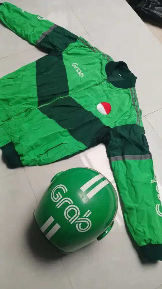 Jaket & helm grab