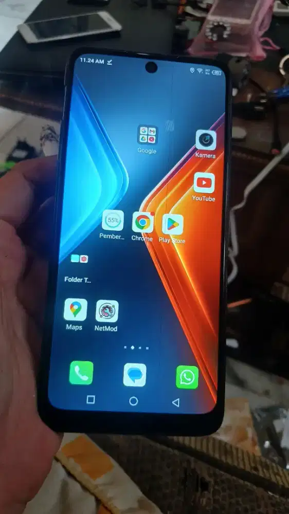 infinix hot 11s nfc 6/128gb batangan normal