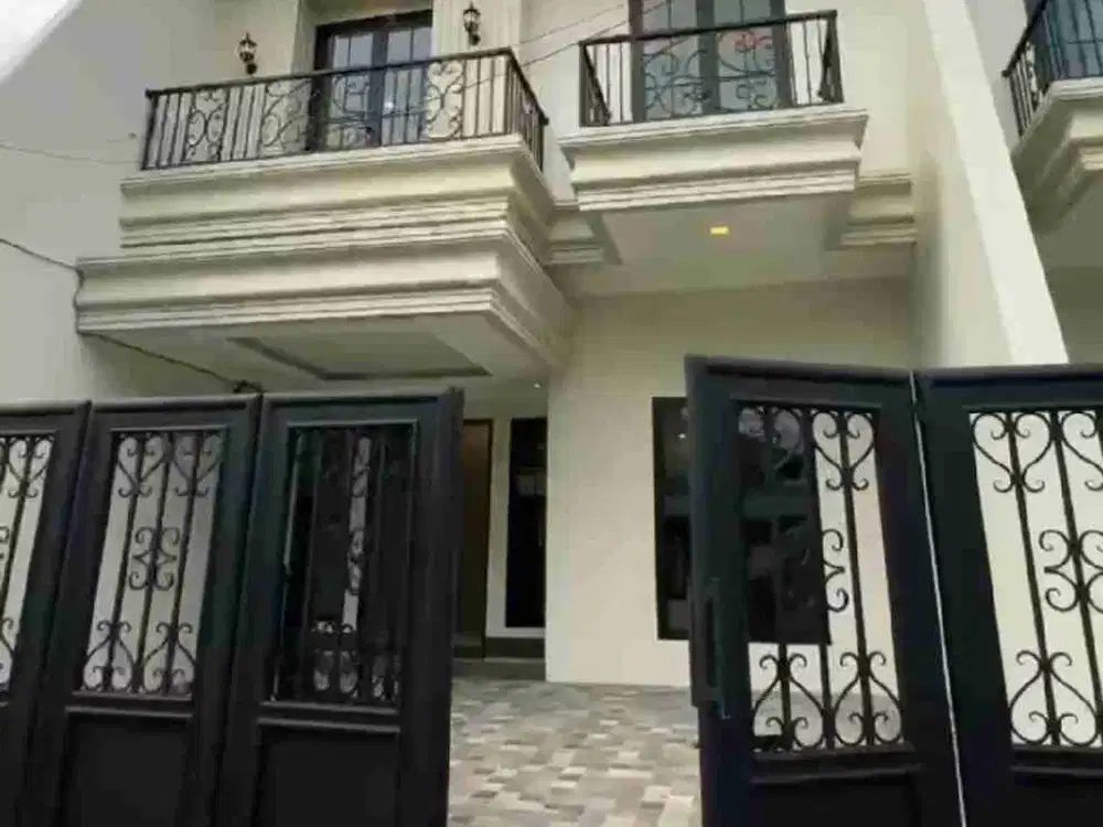 di jual rumah baru 2 lantai cantik exclusive murah pondok bambu duren sawit