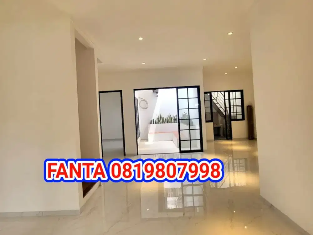 Rumah Cantik Sudah Renov di Emerald Bintaro Jual Murah BU | KH