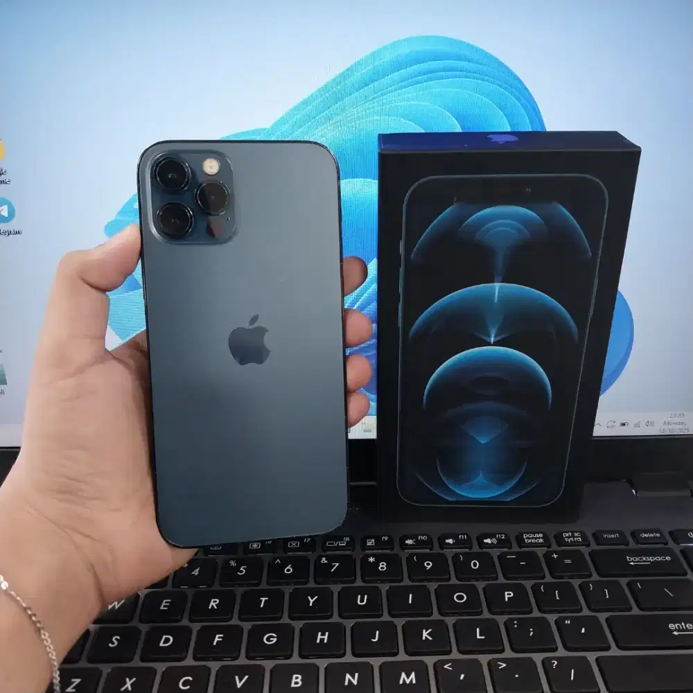 Iphone 12 pro 256gb inter all opr 
Fullset