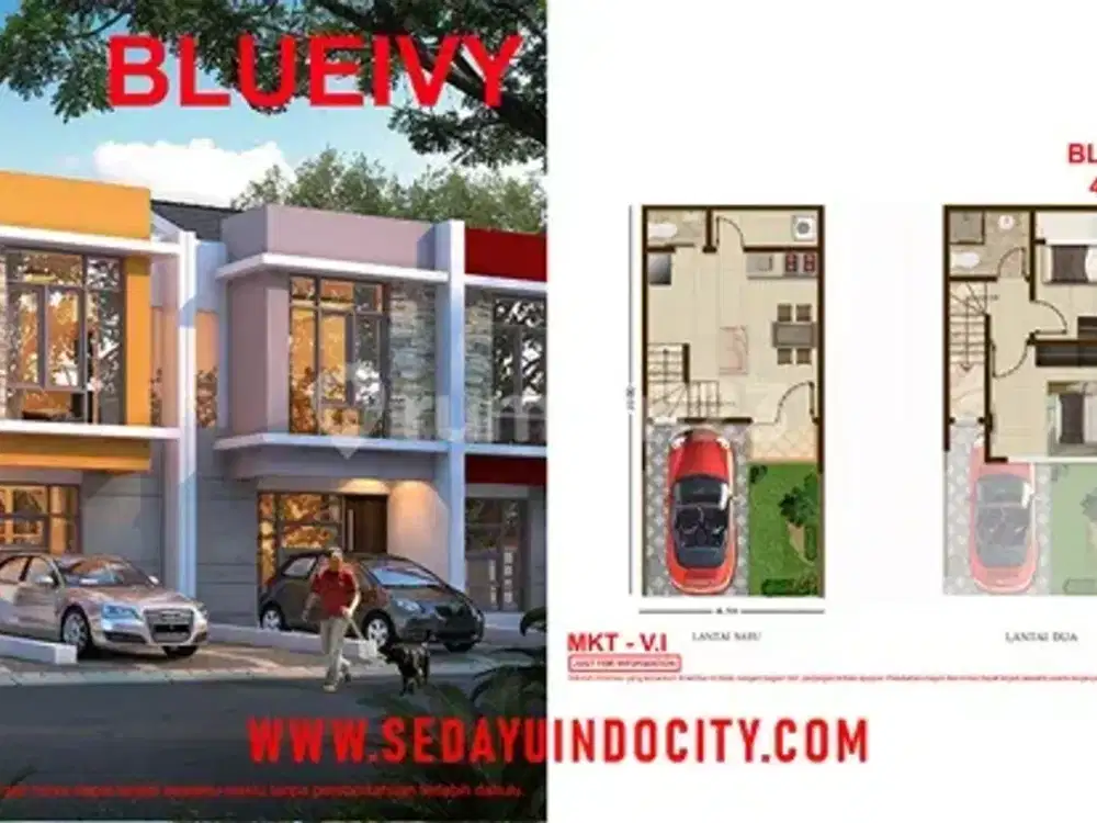 Dijual Rumah Gandeng 2 lokasi strategis di cluster Nashville Pik2