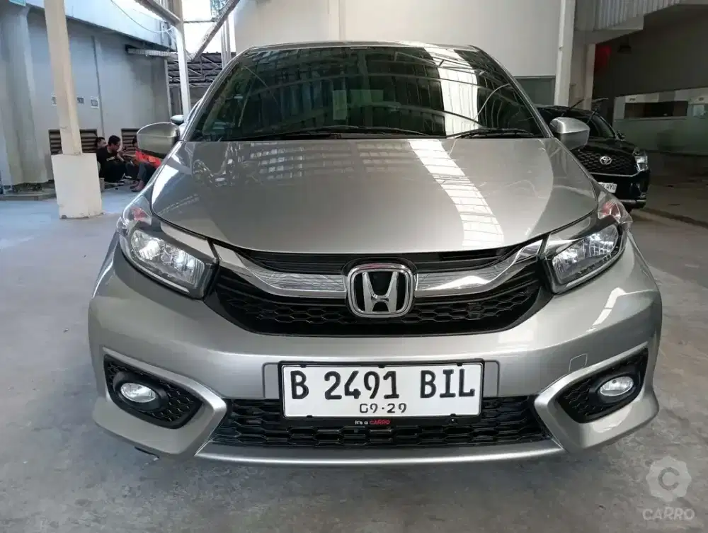 Honda Brio E Satya AT 2019 Silver PREMIUM B2491BIL