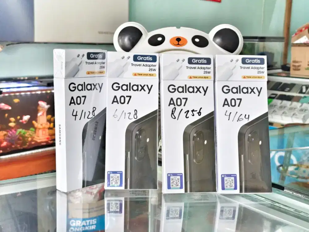 SAMSUNG A07 8/256 NEW SEGEL BNIB FRESH UNIT