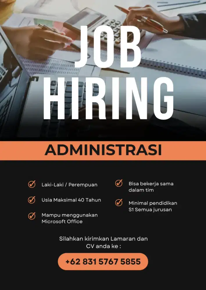 Lowongan kerja administrasi