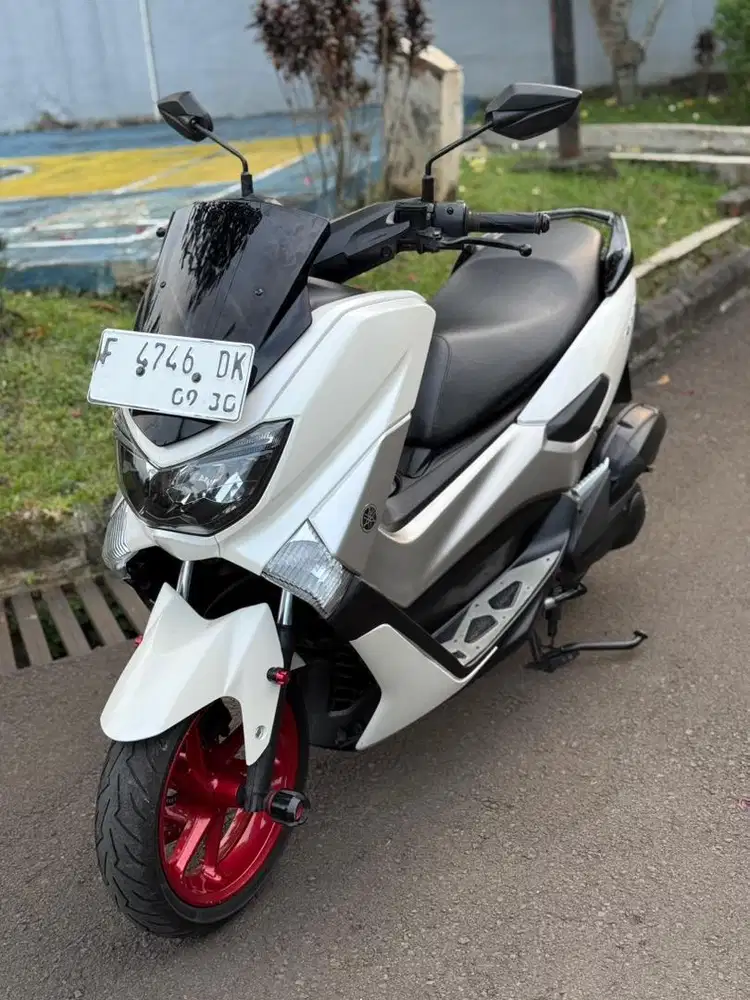 Yamaha Nmax 155 Thn 2015 KM 27rb Asli Putih Mulus