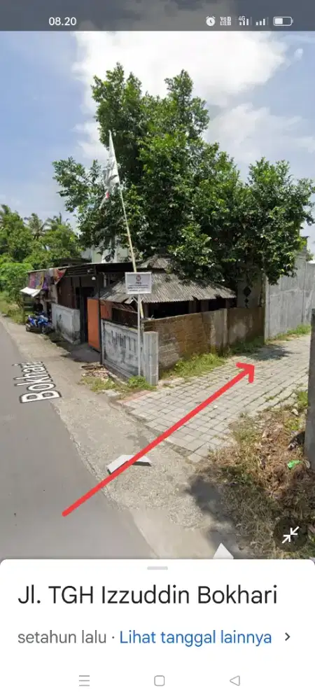 Tanah dan bangunan bertais