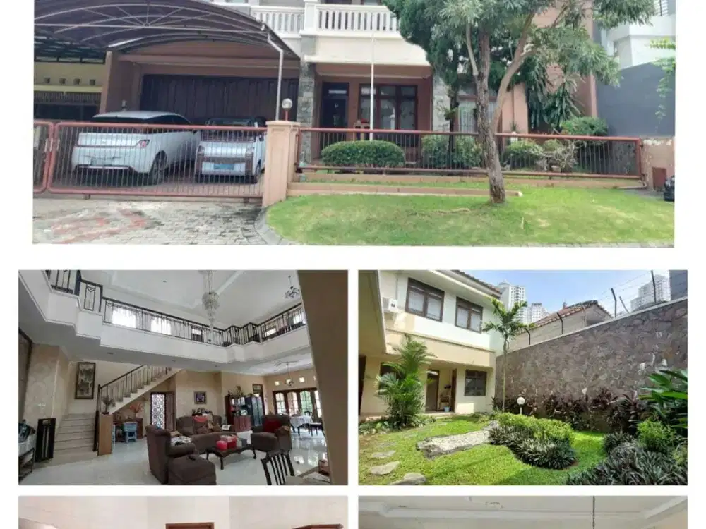 Rumah 2 Lantai Bagus SHM di Pakuwon Indah Villa Bukit Indah