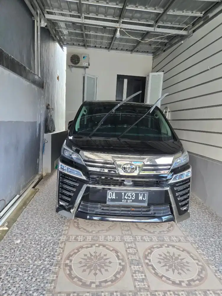 Velfire G limited 50th hitam