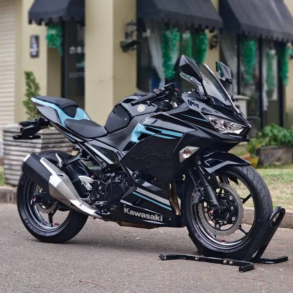 KAWASAKI NEW NINJA 250 FI ABS MDP KEYLESS 2019 KM 12K PAJAK ON GRESS