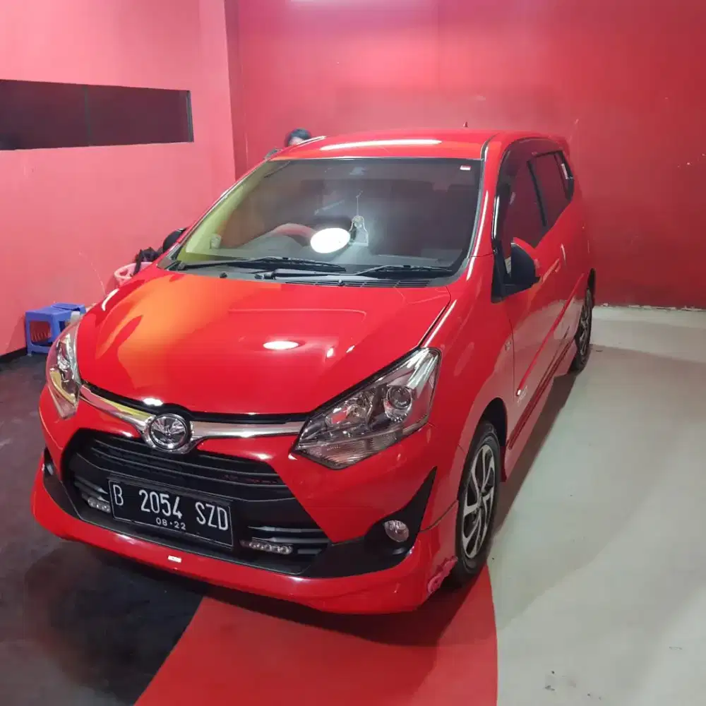 Toyota Agya 1.2 A/T TRD Sportivo Red 2017 Upgrade Low KM TP