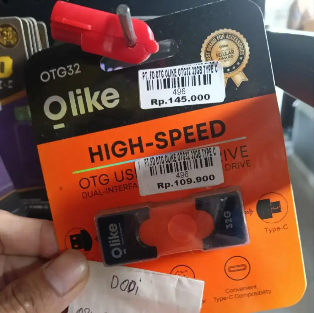 FD OTG OLIKE OTG32 32GB TYPEC |ALATLANTIS DAHSYAT