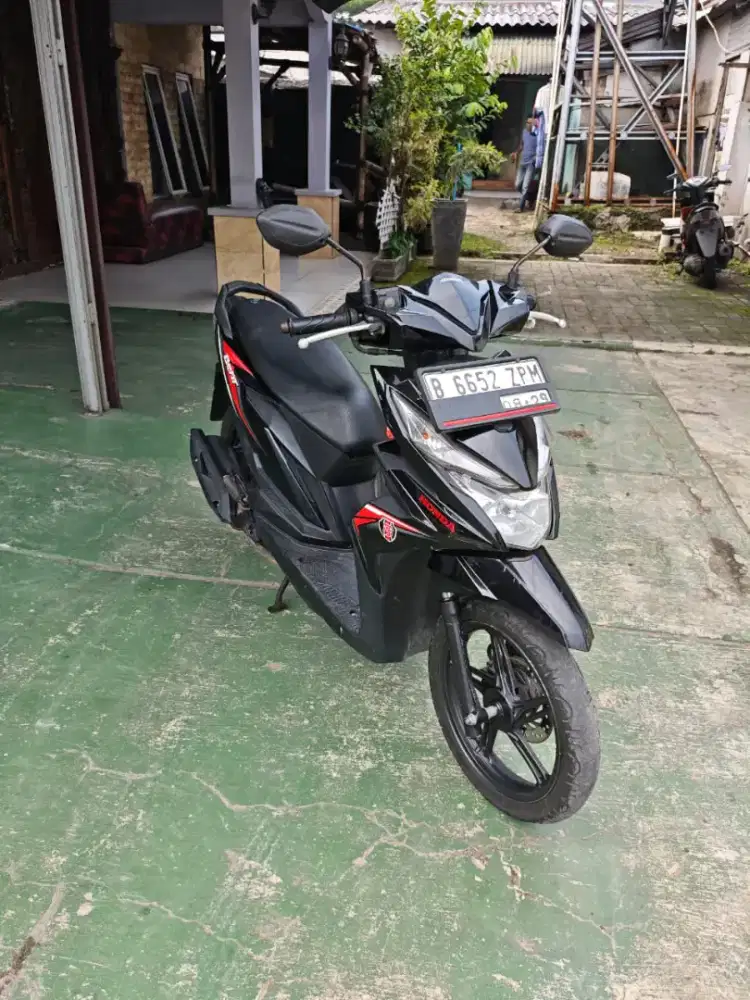 Honda beat 2019 hitam eco