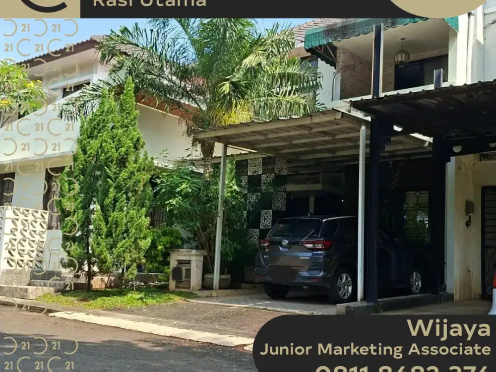 DIJUAL RUMAH 2 LANTAI DI PERUMAHAN LEGENDA WISATA CIBUBUR