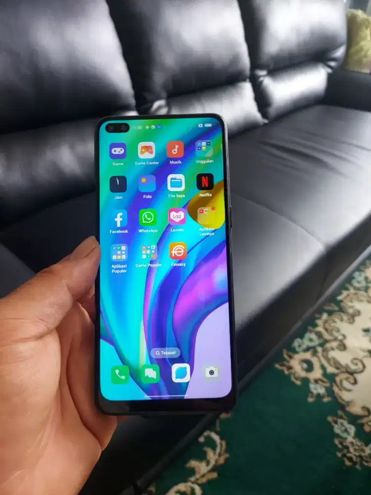 Jual hp oppo reno 4f fulset