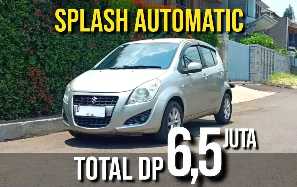 Suzuki Splash 2013 Automatic! Bisa Kredit TDP=6,5juta
