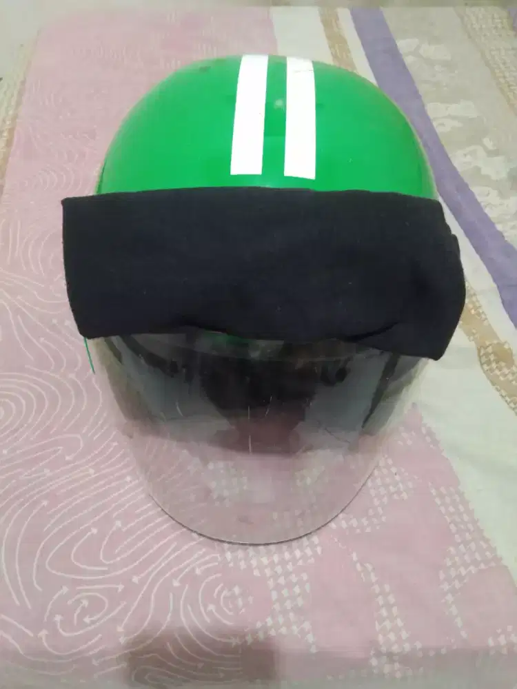 Helm kondisi masih bagus