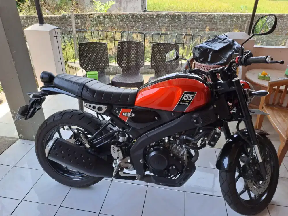 Yamaha XSR155 2024 Merah