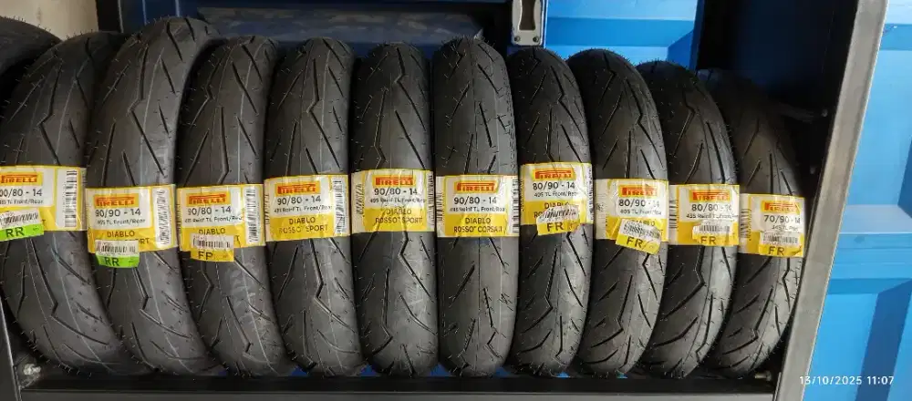 BAN TUBLES PIRELLI DIABLO ROSSO CORSA II DAN ROSSO SPORT
