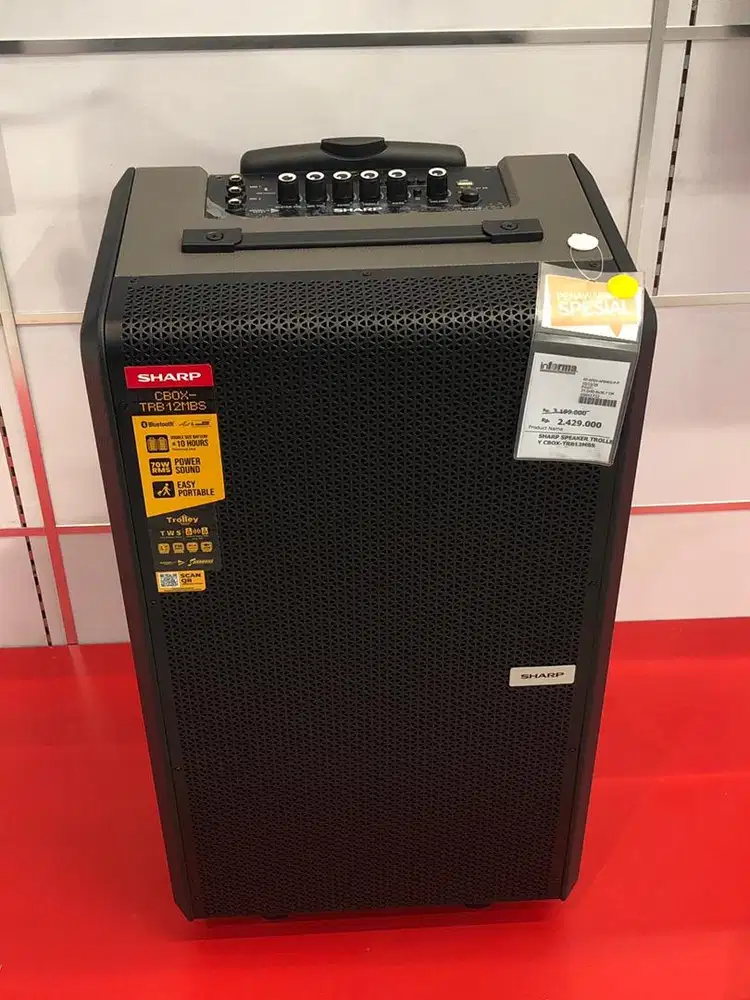 Sharp Speaker Trolley CBOX-TRB12MBS promo