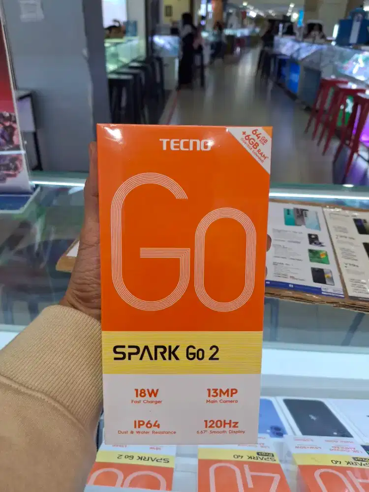 TECNO SPARK GO 2 RAM 3/64 GB GARANSI RESMI