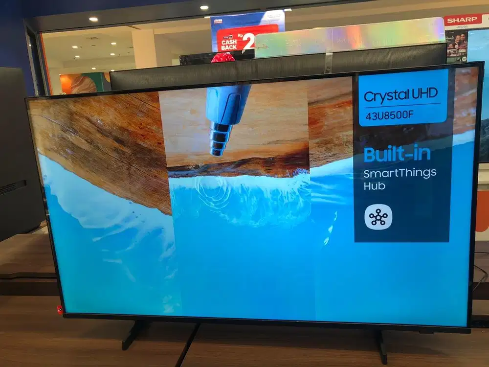 Samsung Smart TV 4K 43” terbaru promo cicilan 0%
