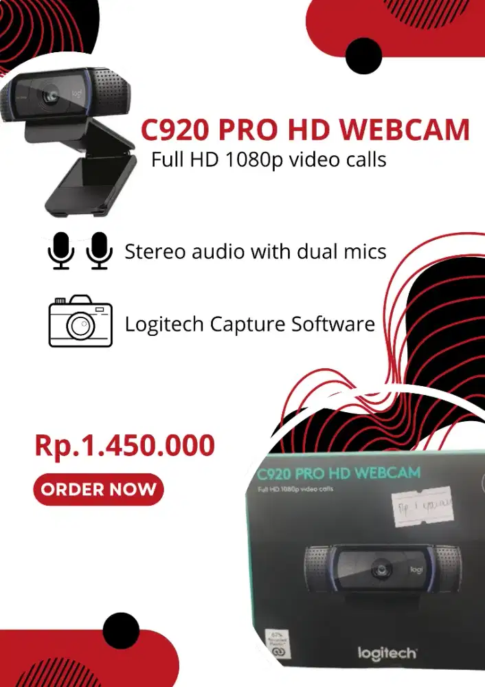 WEBCAM C920 Pro Hd