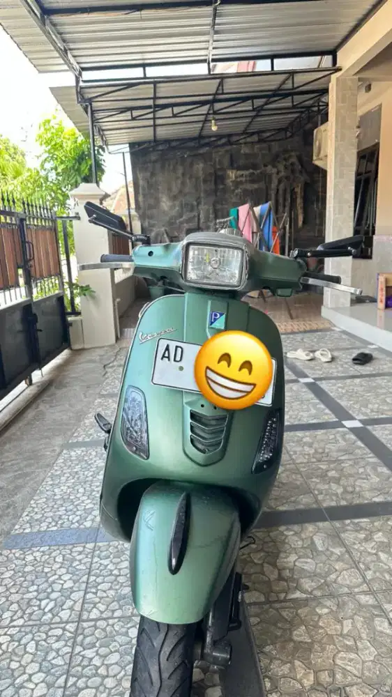 Dijual vespa iget 2018 istimewa