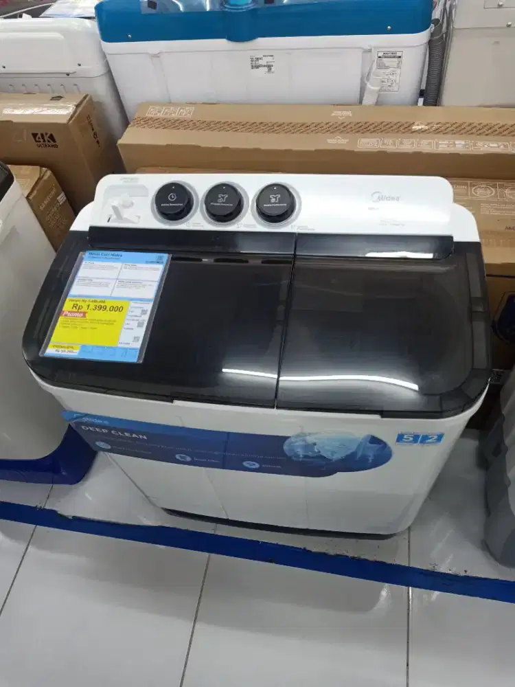 Mesin cuci 2 tabung 7kg