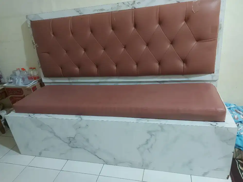 Sofa cafe atau bangku panjang ex cafe