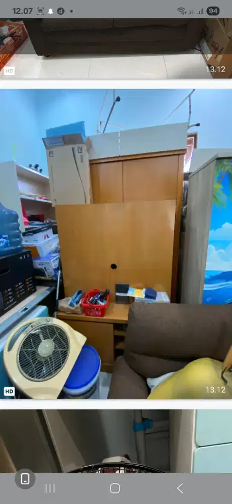 macam lemari, meja belajar