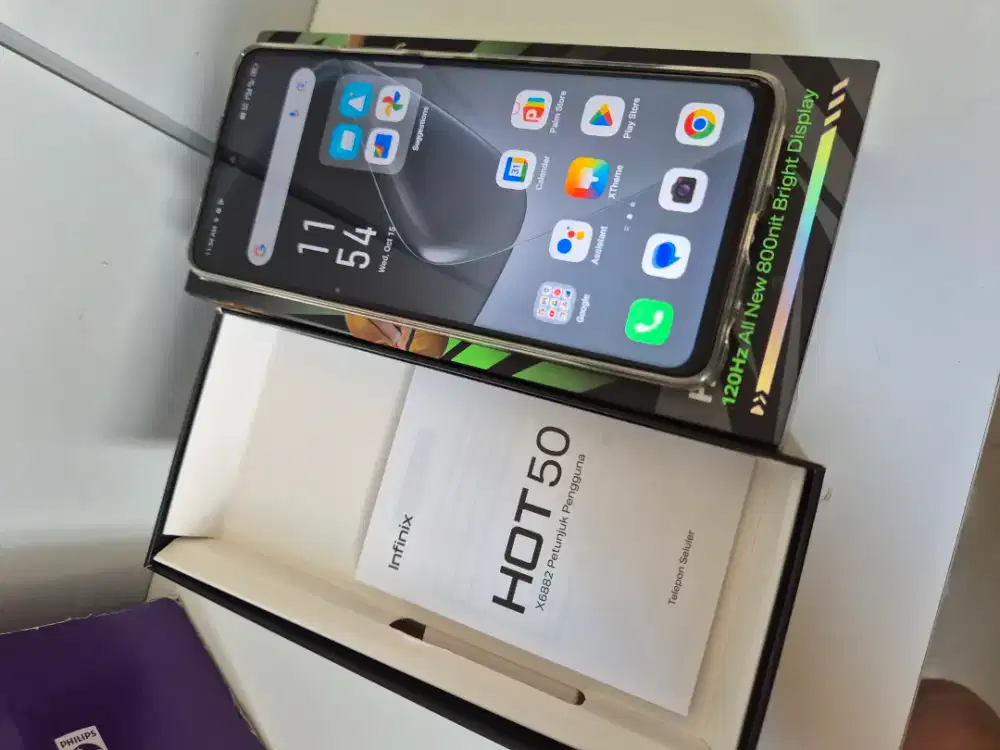 Infinix Hot 50 8/128 Bekas 99.99% black