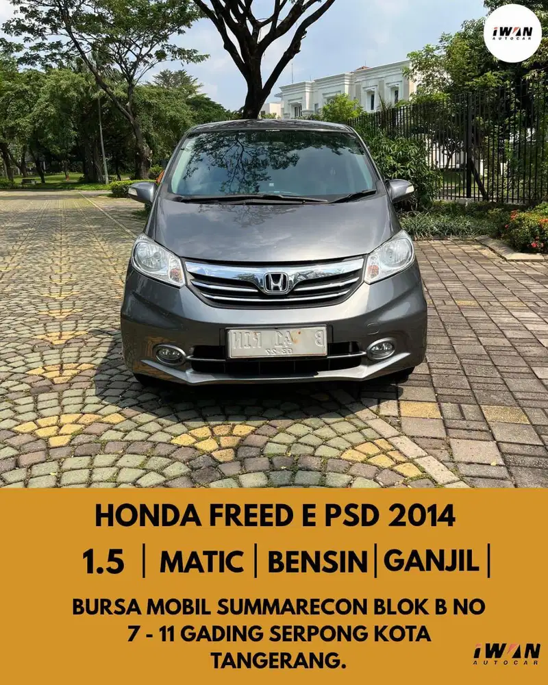 HONDA FREED E 1.5 2014 DOUBLE BLOWER MATIC
