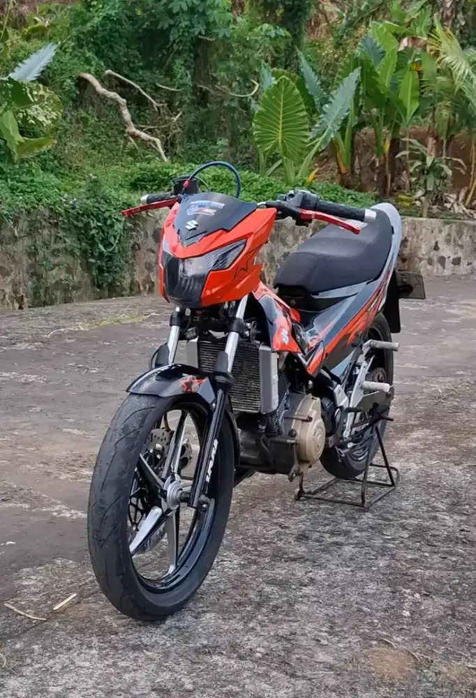 Satria Fu 2012 modifikasi