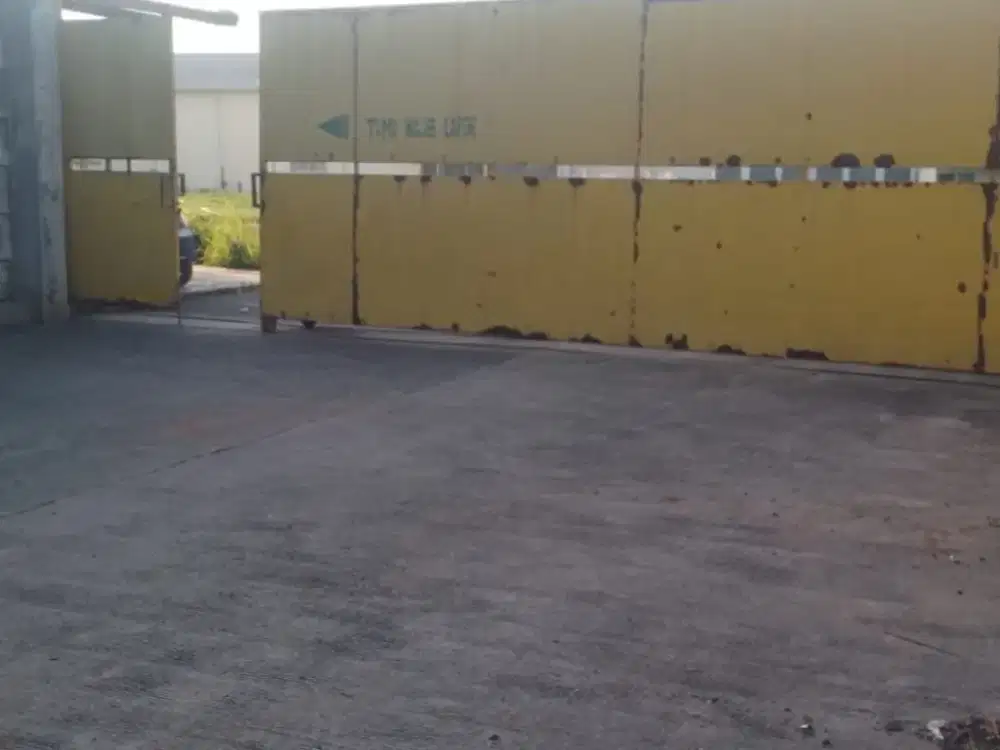 Dijual tanah 9,7 ha bonus bangunan gudang dan kantor 1,1 ha