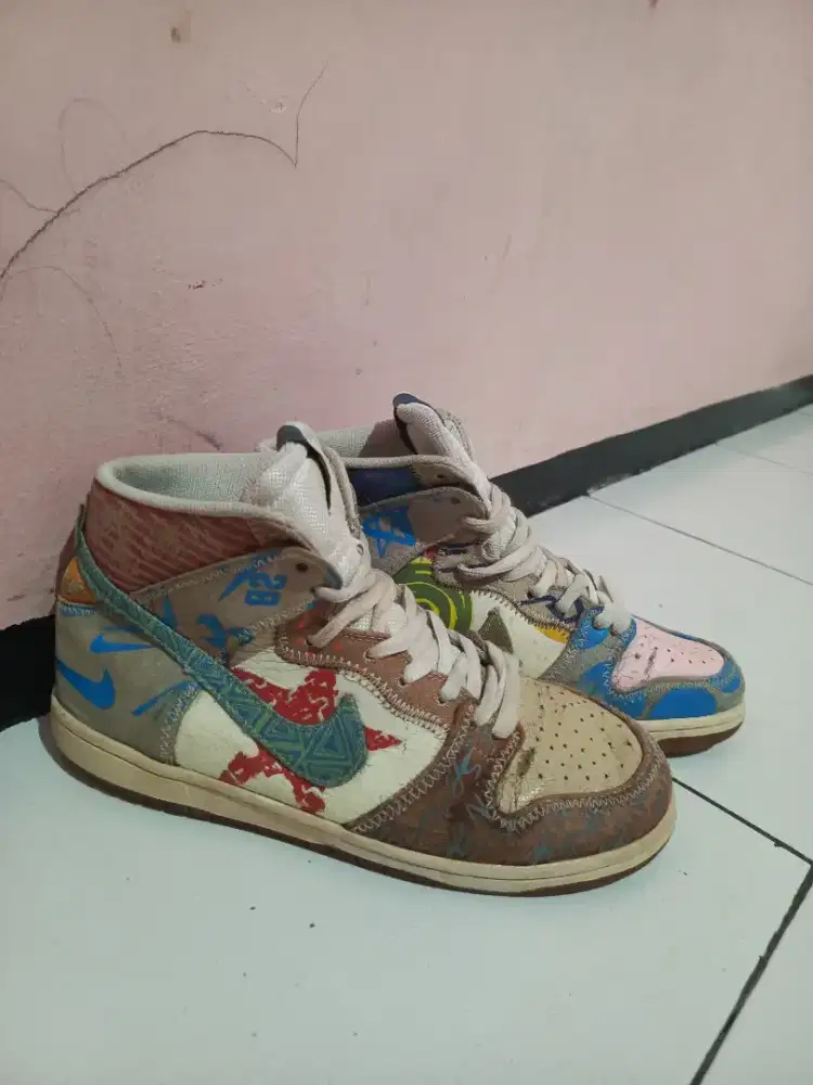 Nike SB dunk high x Thomas Campbell