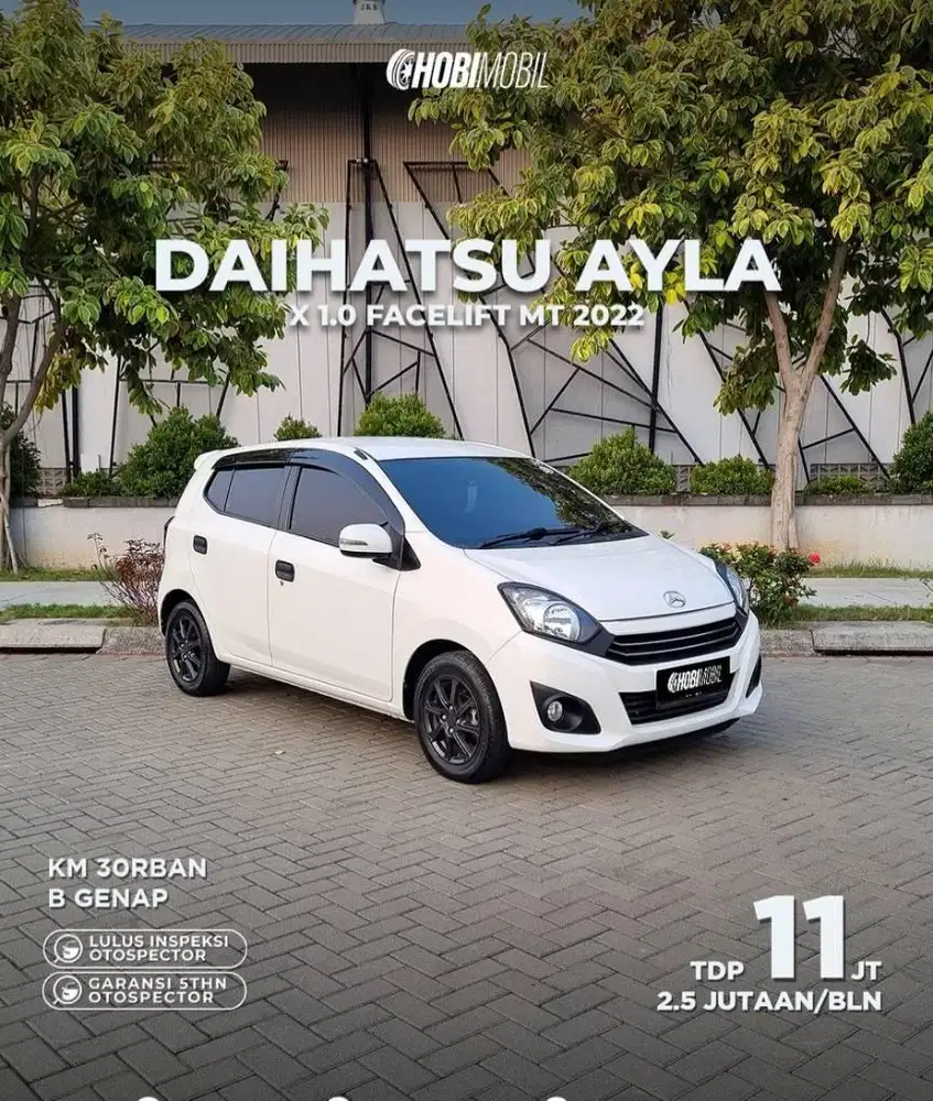Ayla X 1.0 MT 2022
