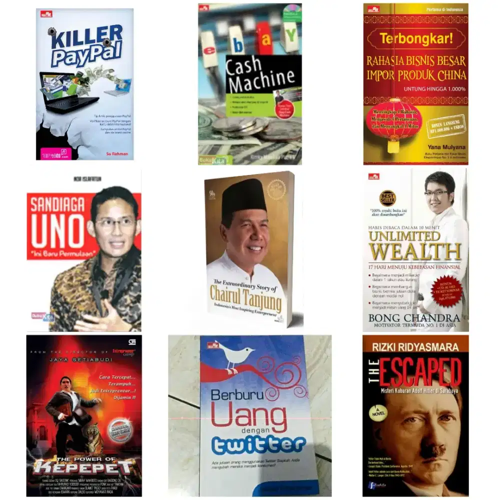 Beberapa Koleksi Judul Buku