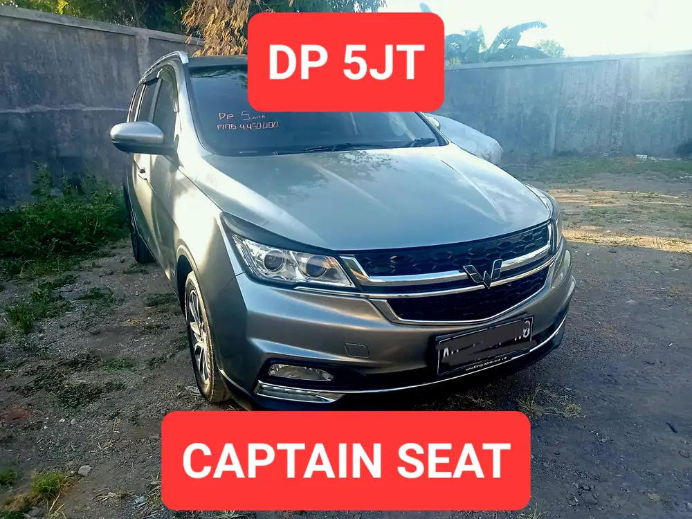 Wuling Cortez C Lux+ Matic Captain Seat Aurora Silver Mulus