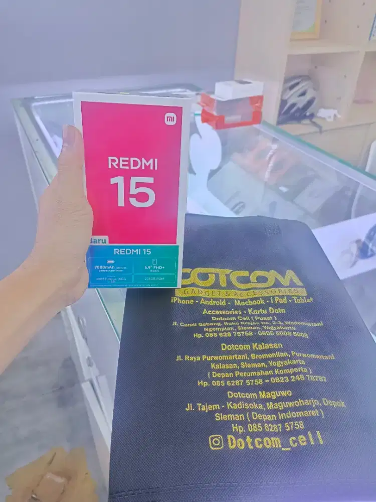 Redmi 15 8/128 termurah garansi resmi