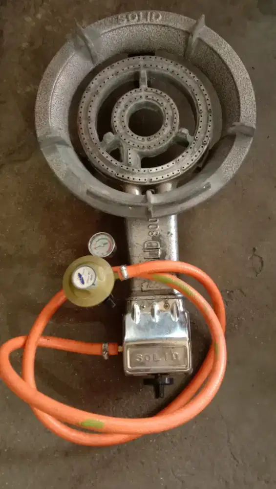 Kompor gas Solid, low pressure