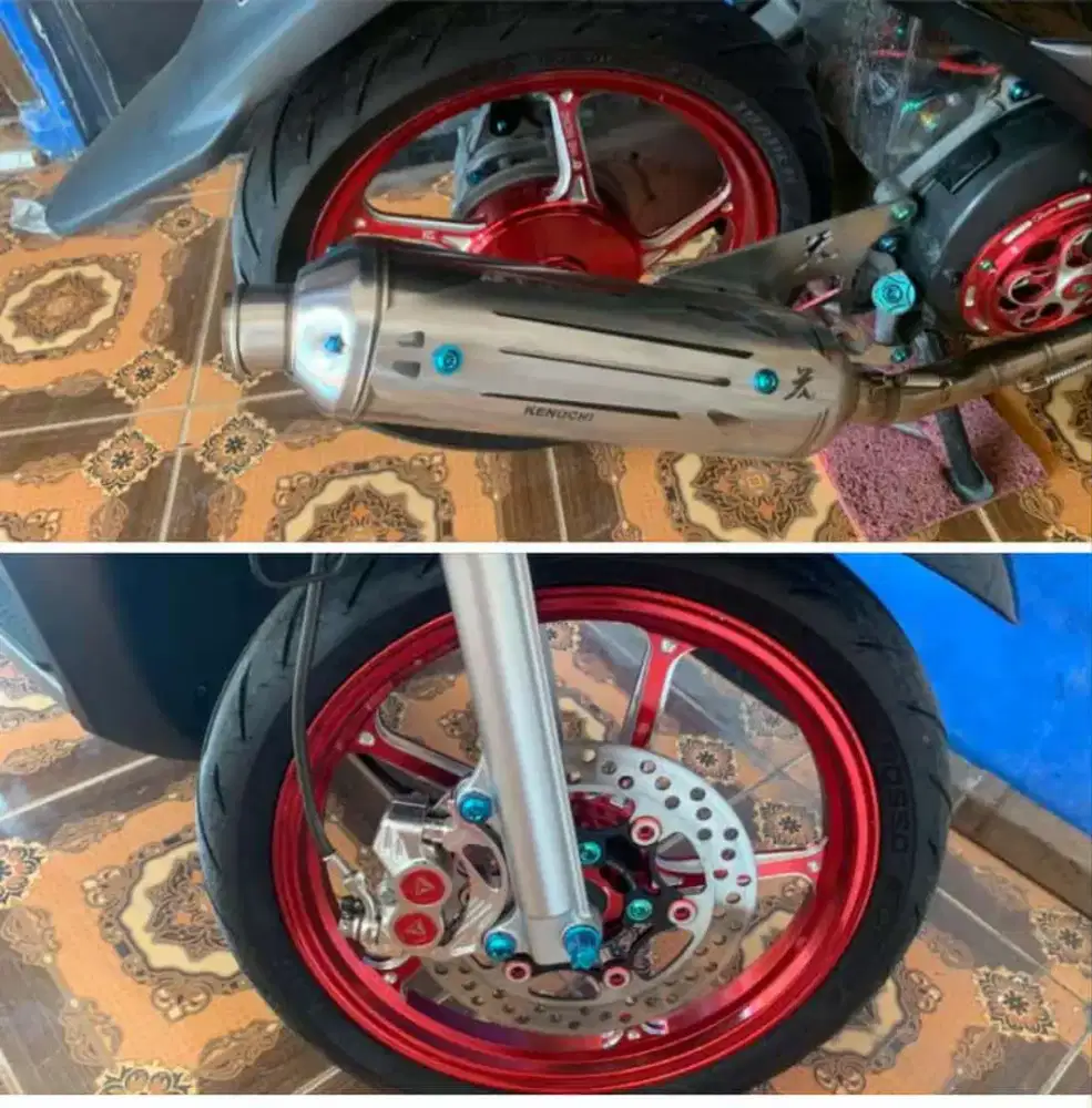 Velg dan ban untuk motor mio