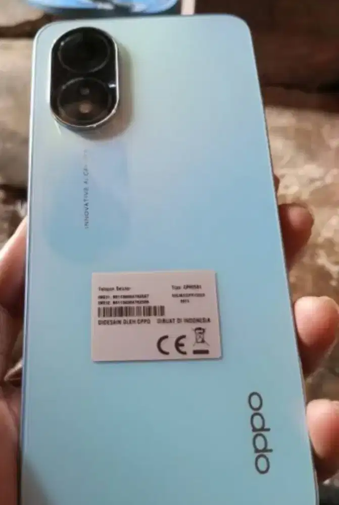 Jual Oppo a18no minus tinggal pakai